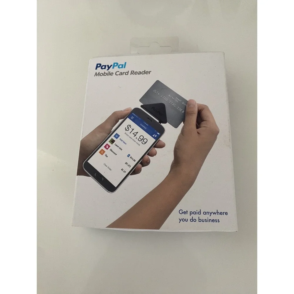 PayPal Mobile‎ Credit Card Reader MasterCard Visa Discover American Express NIB